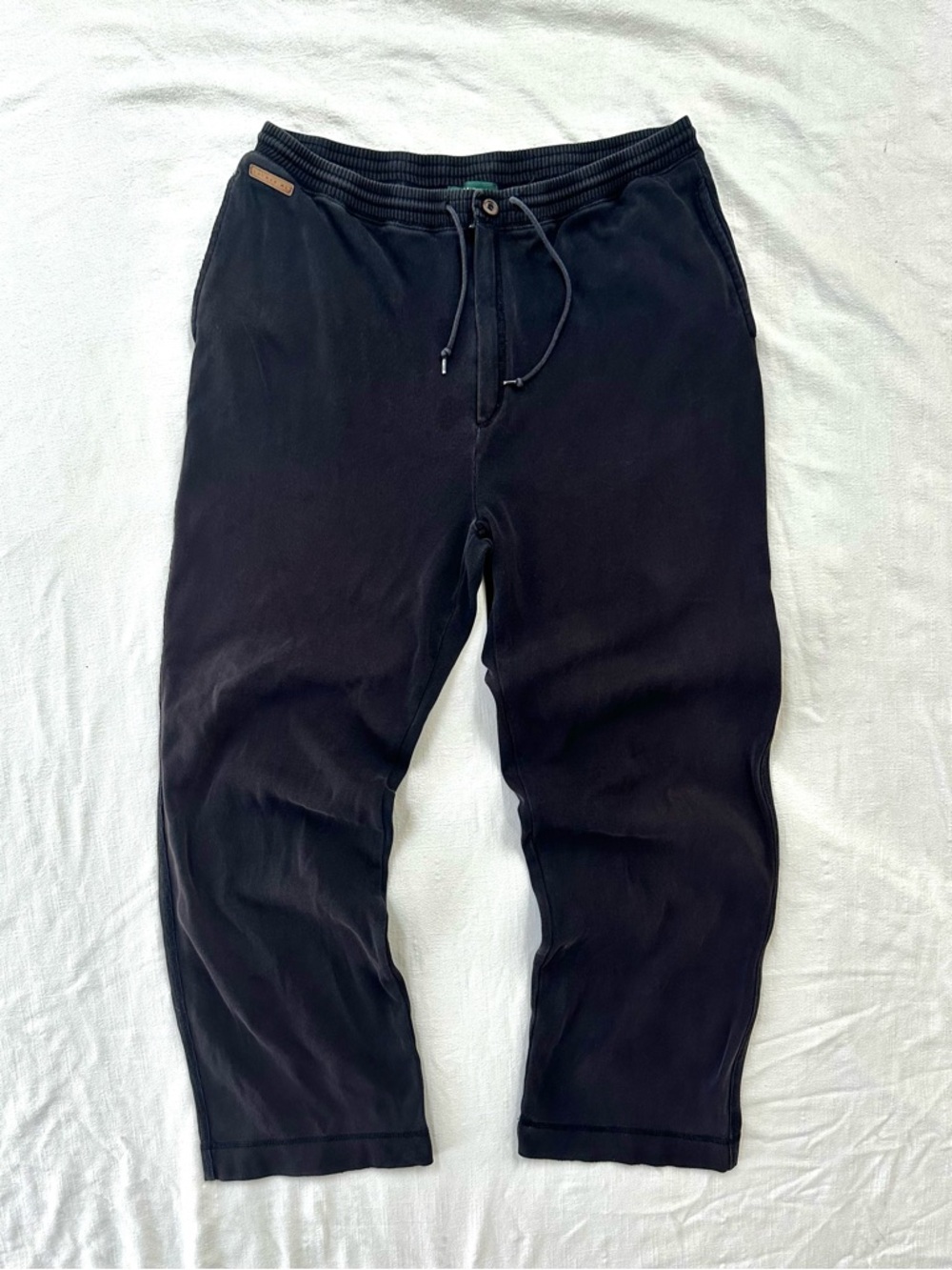 Lauren Ralph Lauren Black Drawstring Waist Sweatpants